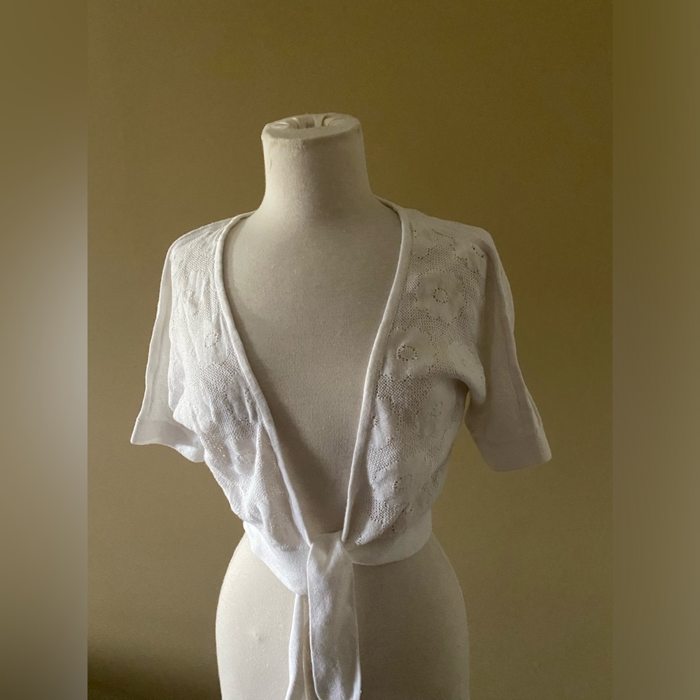 Tristan White Boléro - size M